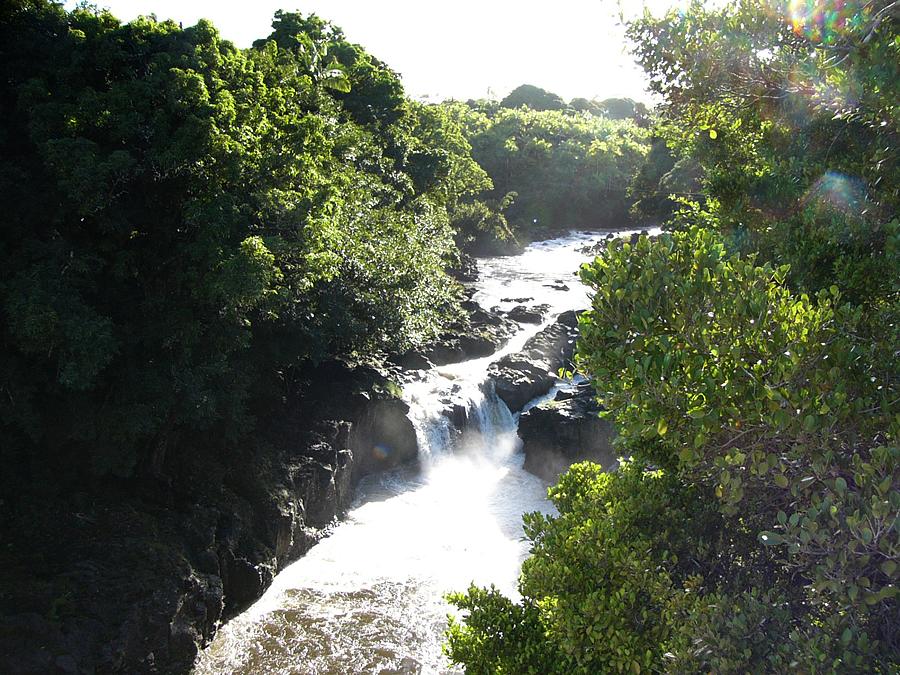 Waterfalls on Wailuku River