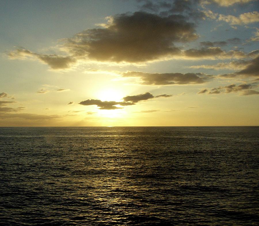 Nearing sunset at Kailua Kona