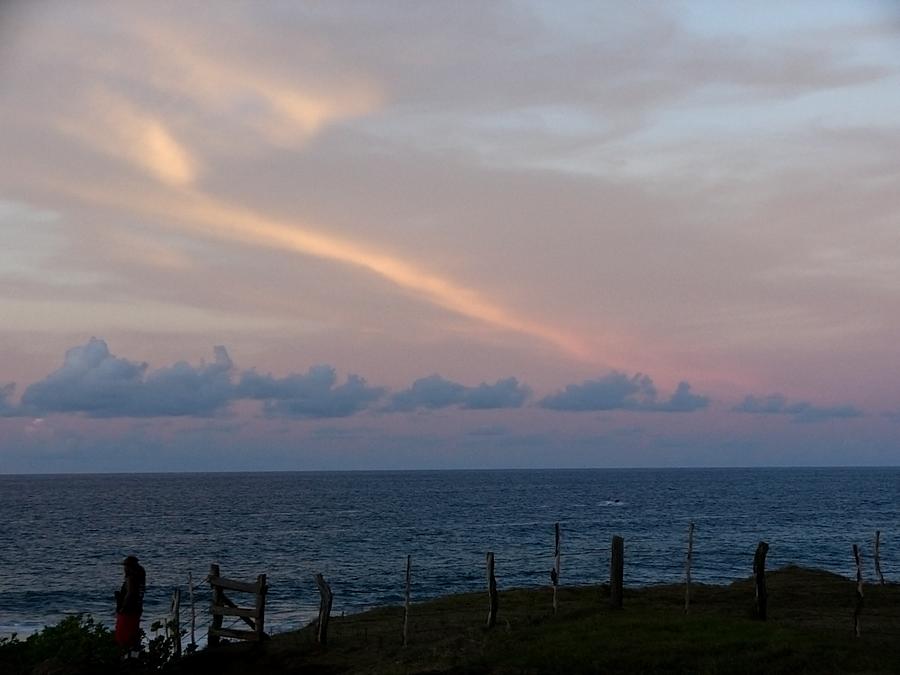 Anti-solar sky at sunset from Ho'okipa Beach Park