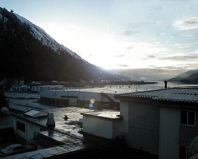 Sunrise over the Gastineau Channel
