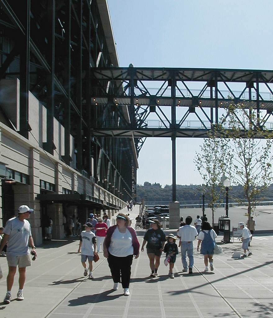 Seattle Mariners 1999 South Side Of Safeco Field With Bridge To