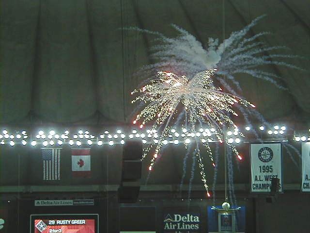 More post-game fireworks
