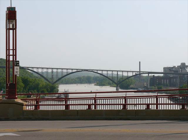 Smith High Bridge as seen from the Wabasha Bridge