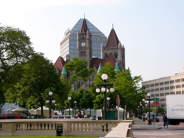 Landmark Center and Rice Park