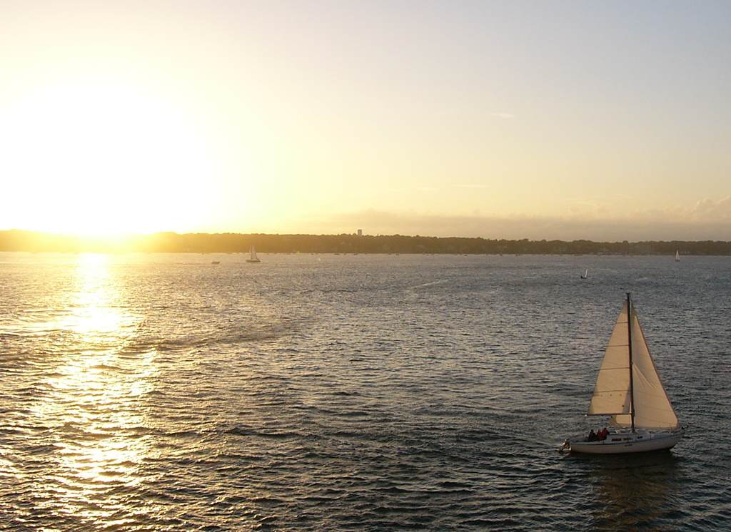 Sunset on Narragansett Bay