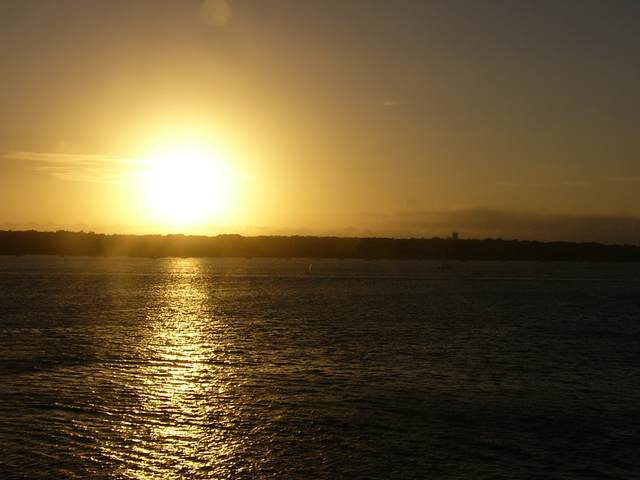 Sunset on Narragansett Bay