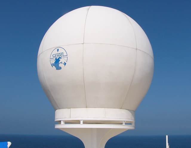 A radar dome