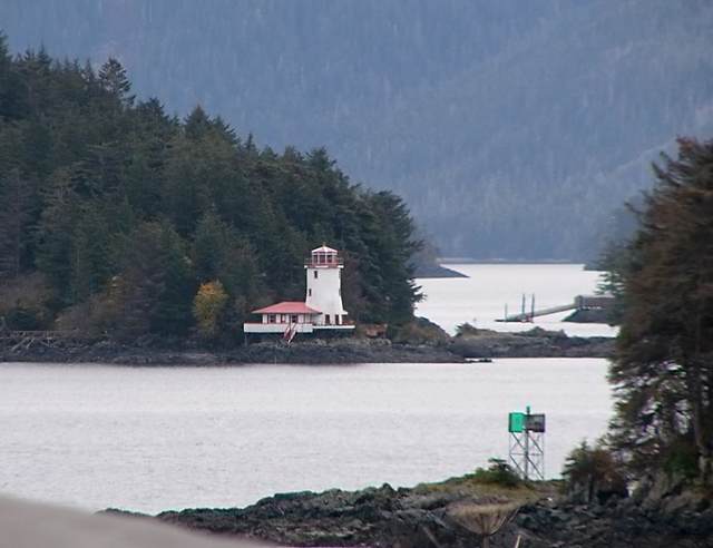 Lighthouse in Sitka Sound
