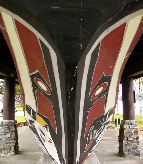 Ceremonial Tlingit Canoe