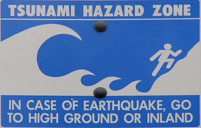 In case of earthquake...