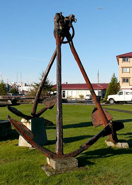 Three 18th century English anchors found in Sitka Harbor