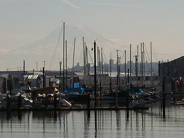 Mt Rainier from Point Defiance