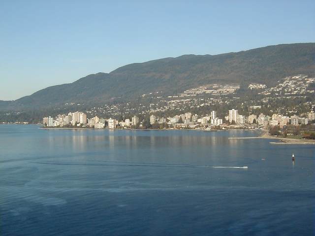 North Vancouver from Stanley Park
