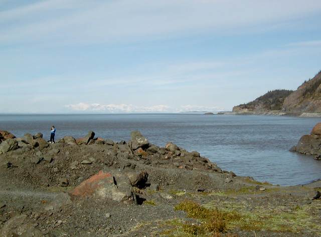 Beluga Point (Looking Northwest towards Anchorage)